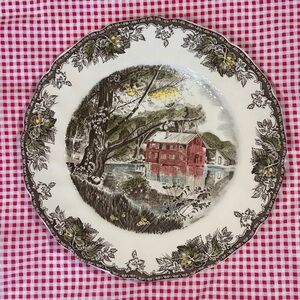 Johnson Brothers Friendly Village The Old Mill Dinner Plate Buffet Plate